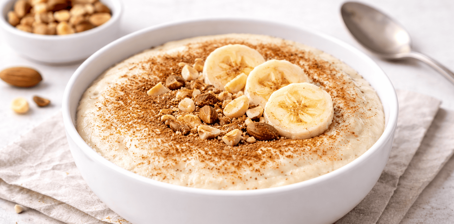 Proteinli Fit İrmik Tatlısı