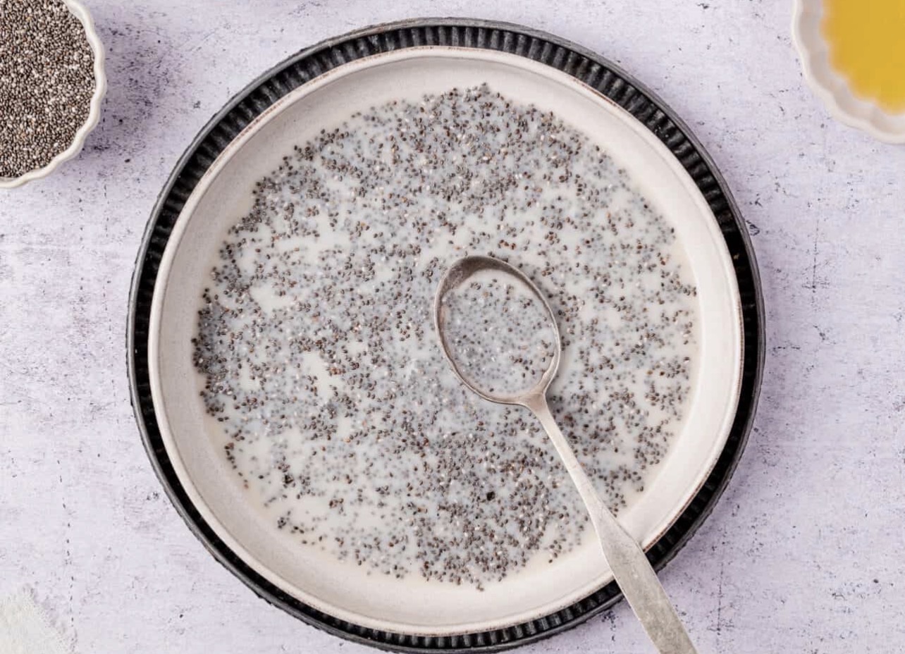 Gece Açlığını Bastıran Yoğurt & Chia Kasesi