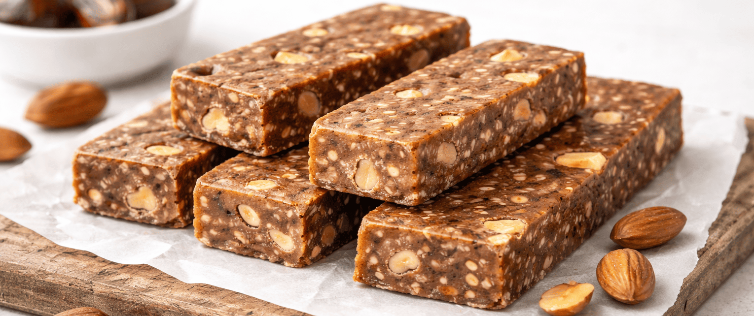 Hurma & Badem Enerji Protein Barı