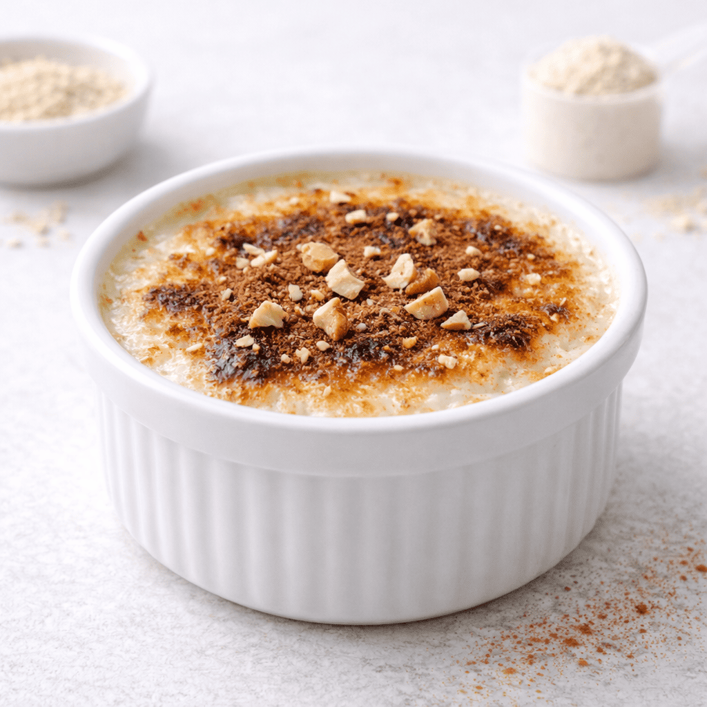 Proteinli Fit Fırın Sütlaç (Şekersiz)