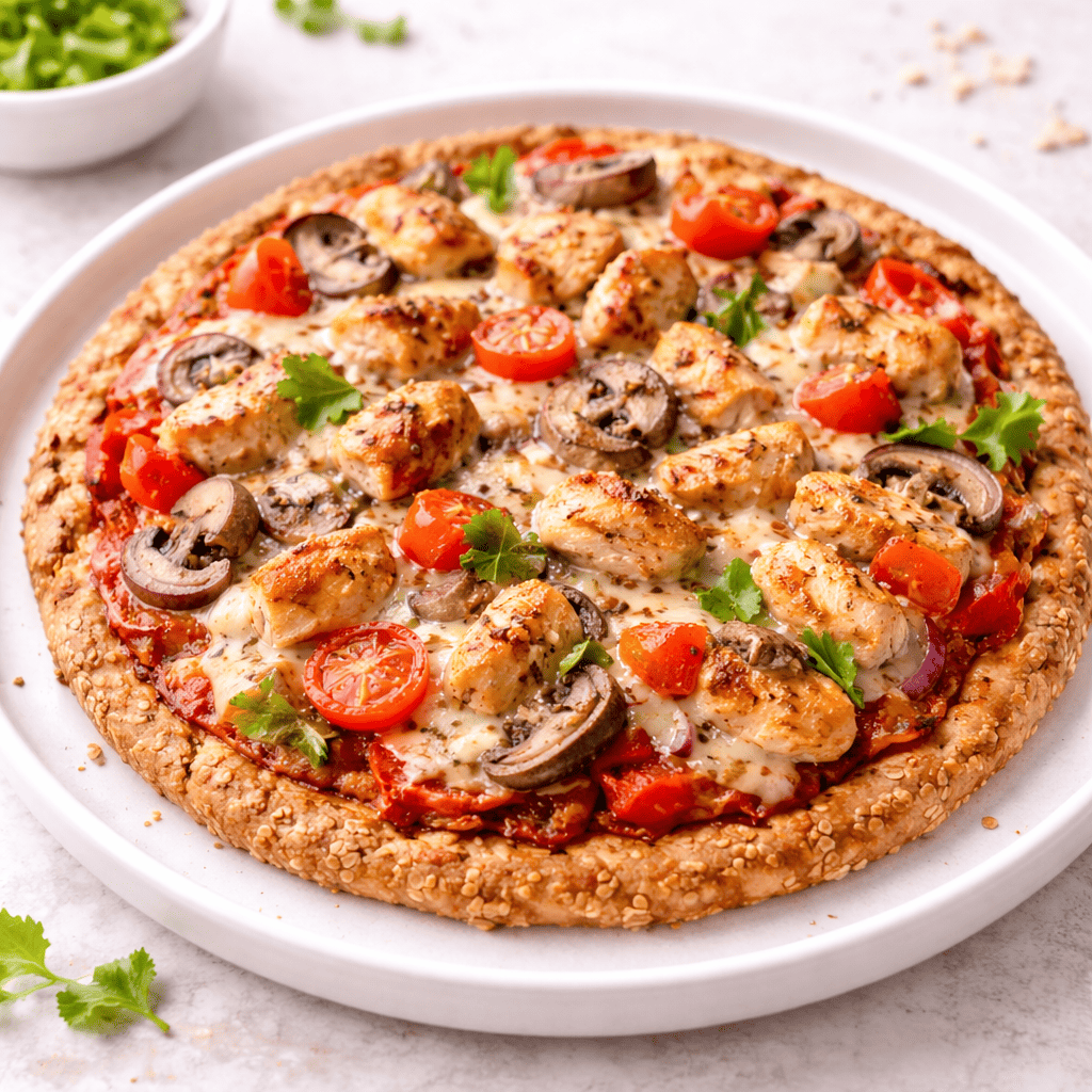 Fit Tavuklu Protein Pizza