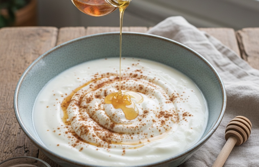 Gece Açlığını Bastıran Kefir & Tarçın Kasesi