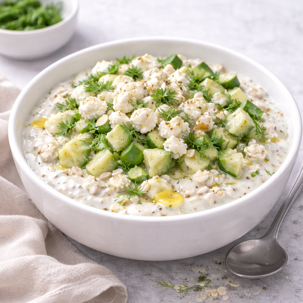 Yoğurtlu Yulaf Kasesi