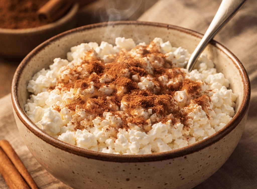 Gece Açlığını Bastıran Lor & Tarçın Kasesi