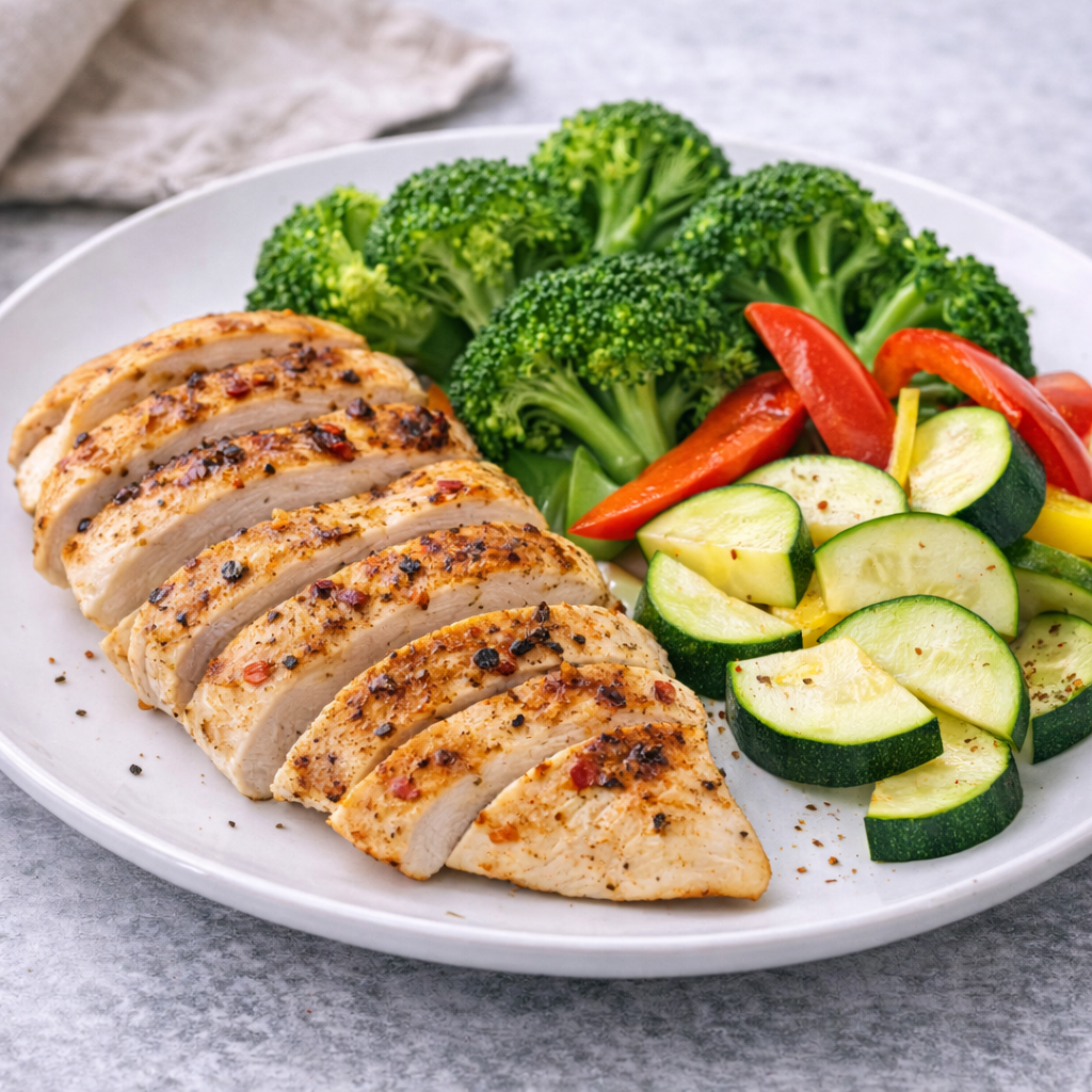 Izgara Tavuk & Sebze Tabağı