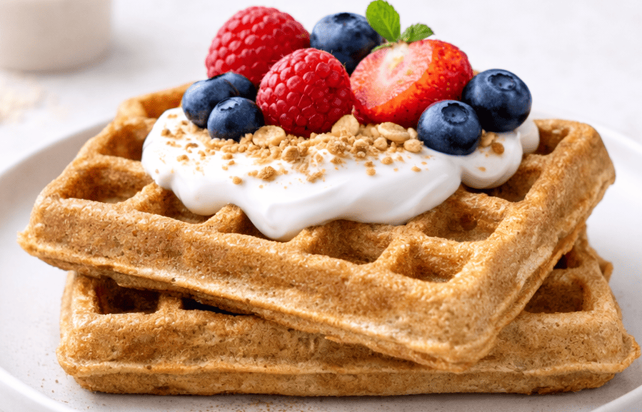 Proteinli Fit Waffle (Unsuz)