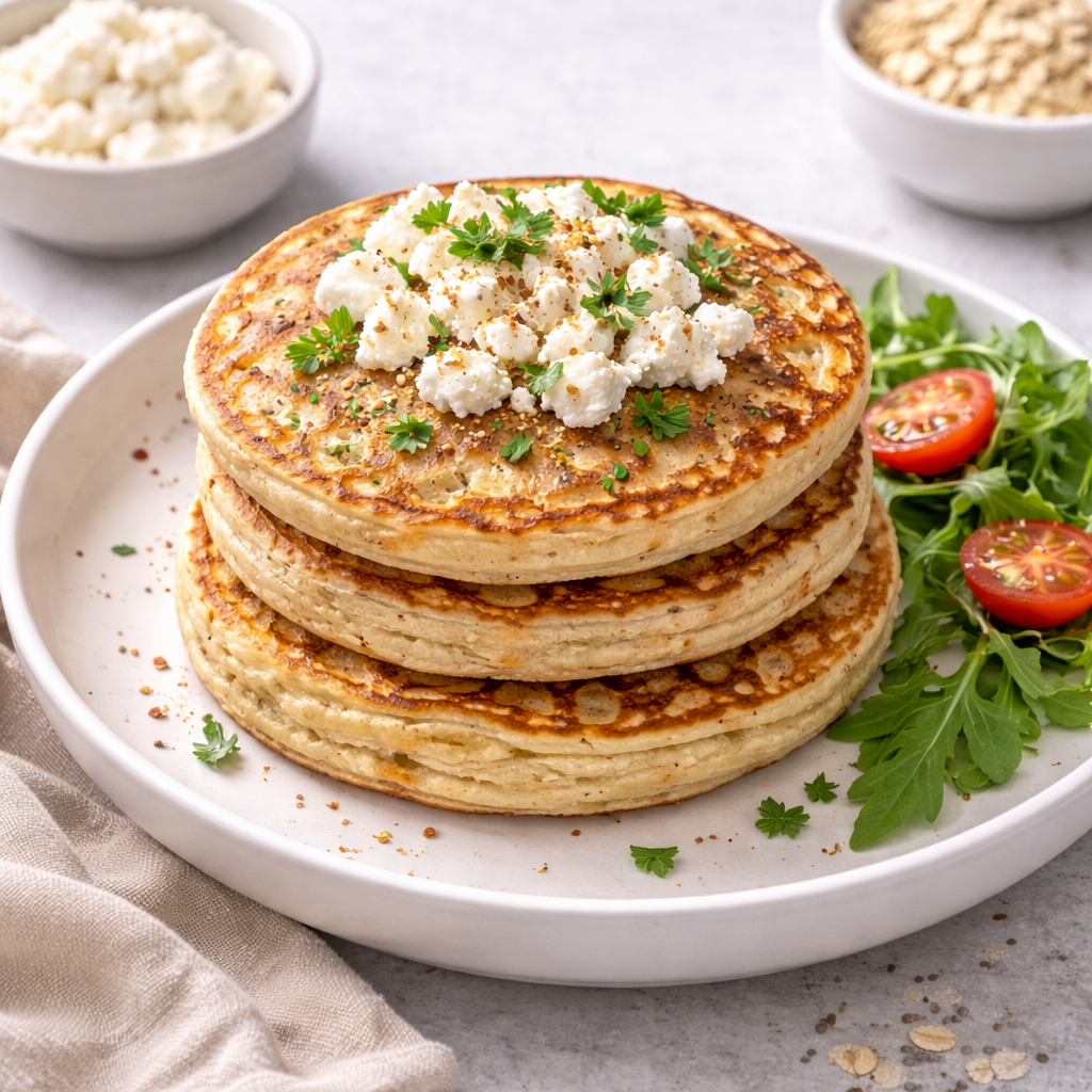 Tuzlu Yulaf Pancake 
